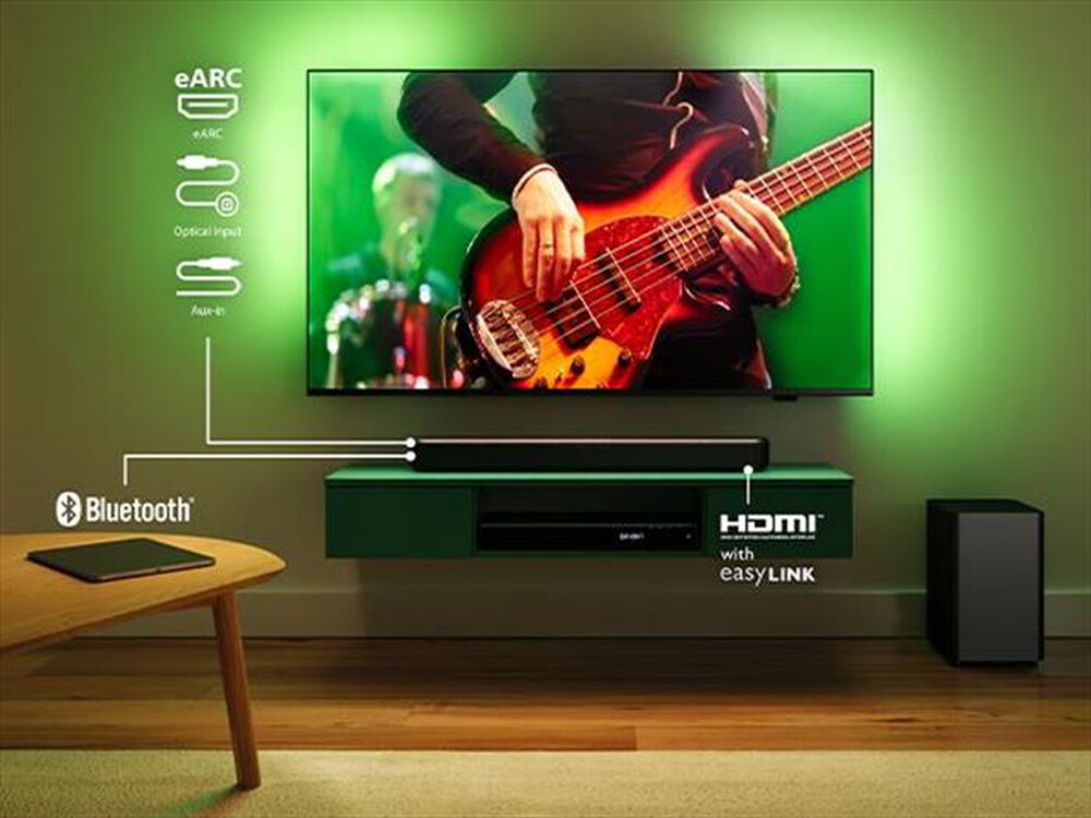 "PHILIPS - Soundbar TAB5309/10-BLACK"