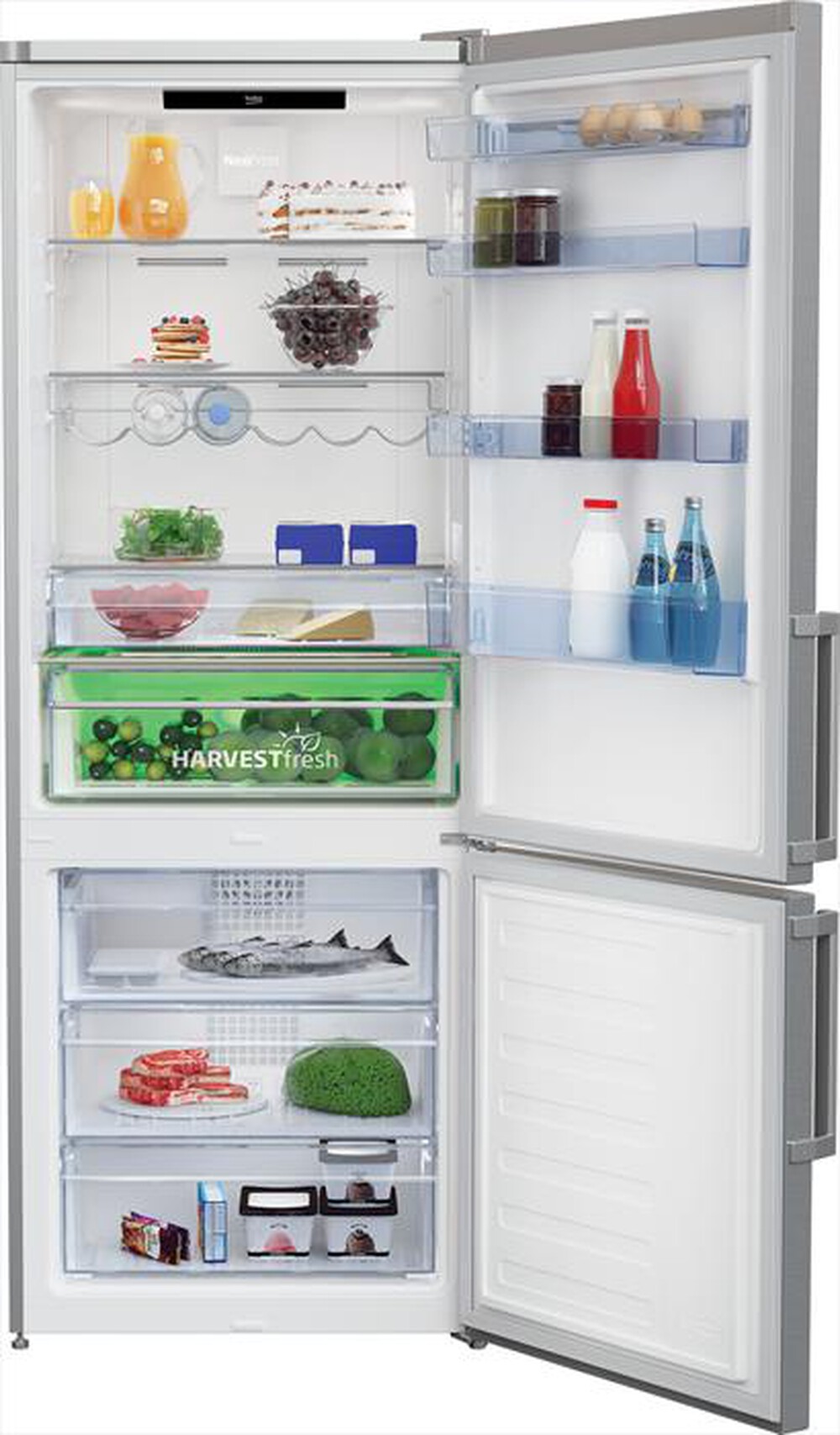 Immagine del prodotto BEKO - Frigorifero combinato RCNE560E41ZXN Classe E 560lt-Inox
