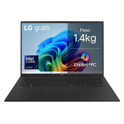 LG - Notebook 17" Copilot+ PC GRAM AI 17Z90TL-Nero