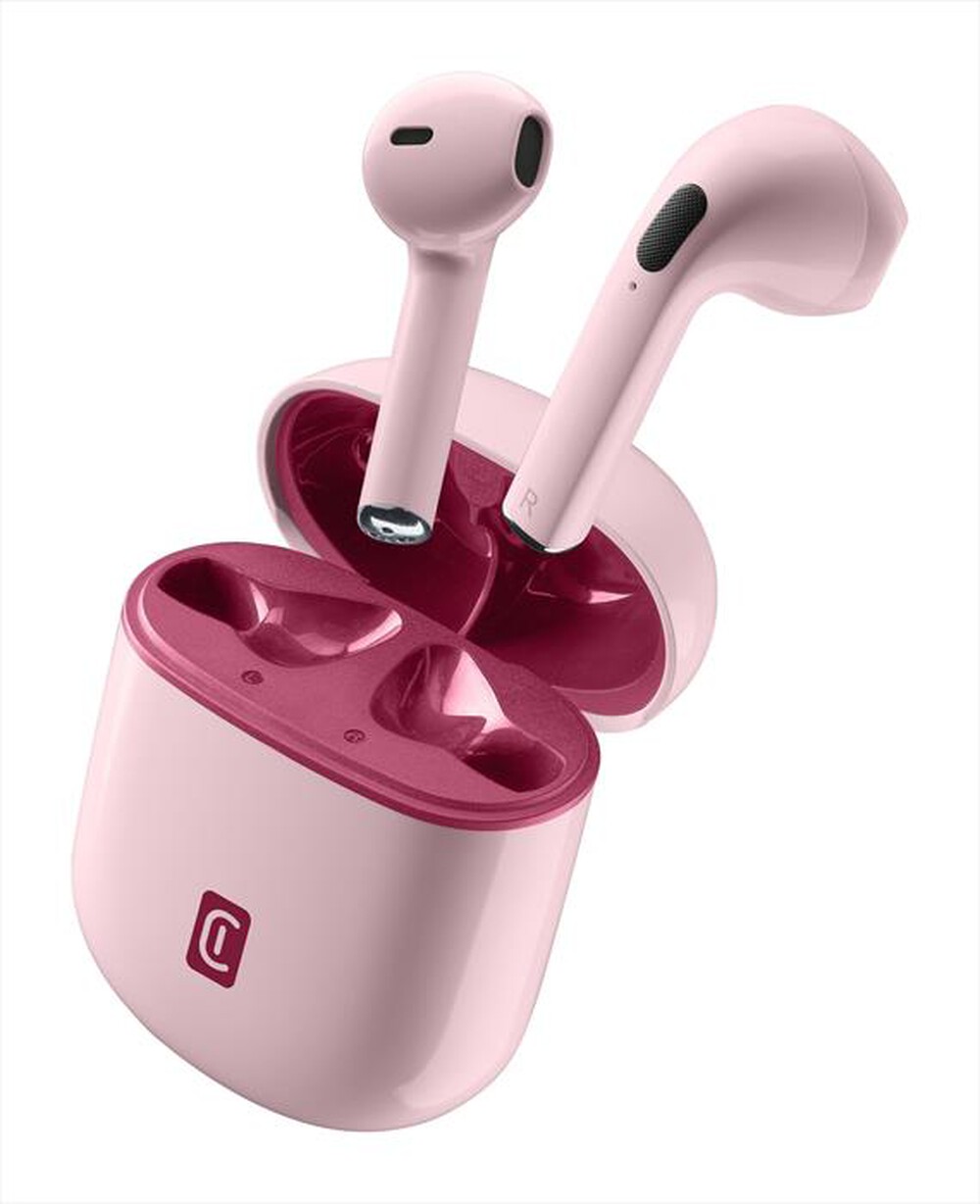 "CELLULARLINE - Auricolare bluetooth BTTWSSMARTR-Rosa"
