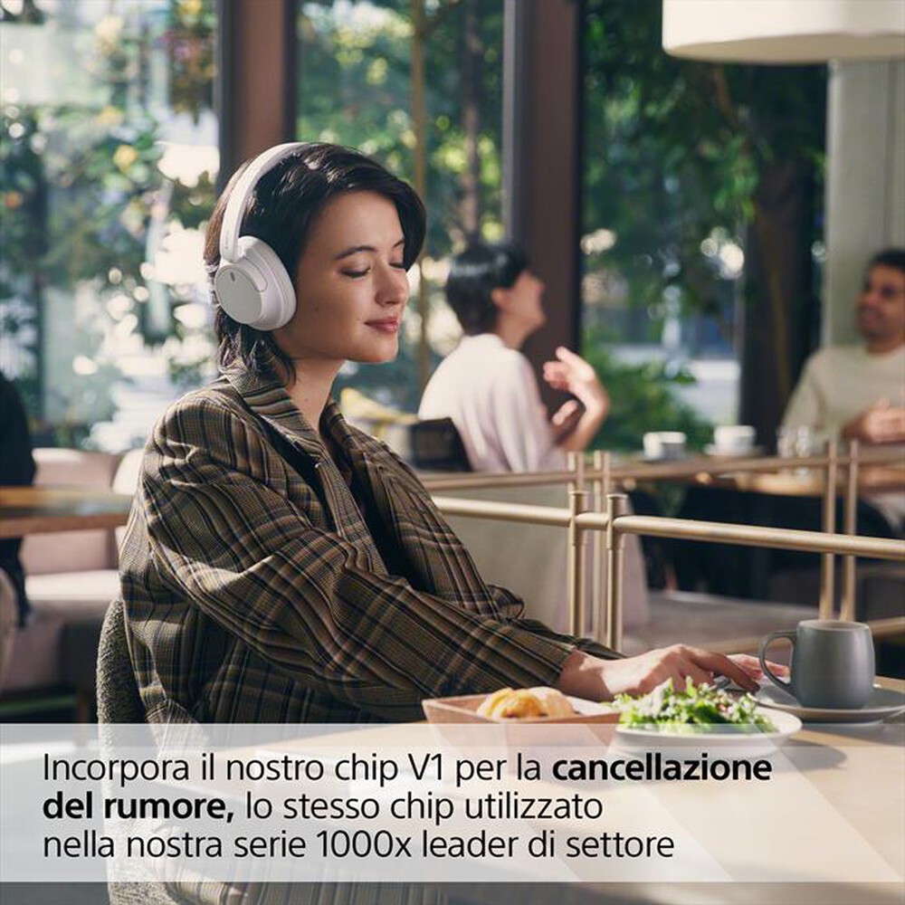 "SONY - Cuffie a padiglione chiuso WHCH720NW.CE7-Bianco"