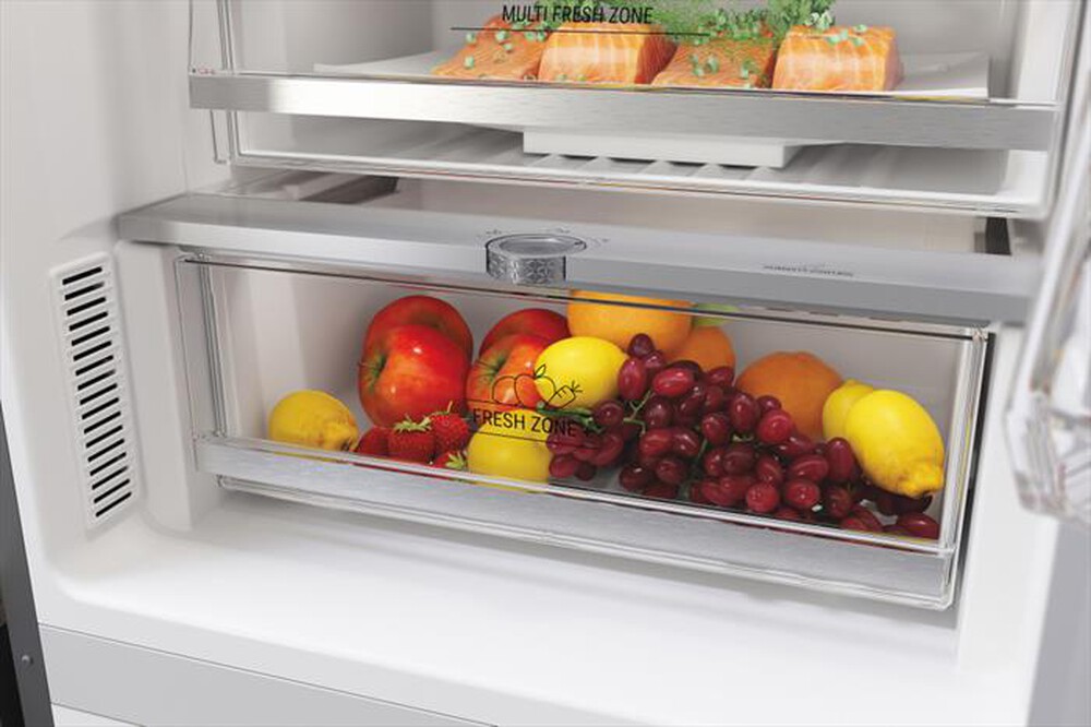 "HOTPOINT ARISTON - Frigorifero combinato HAFC9 TT43SX O3 Classe D-Acciaio inossidabile"