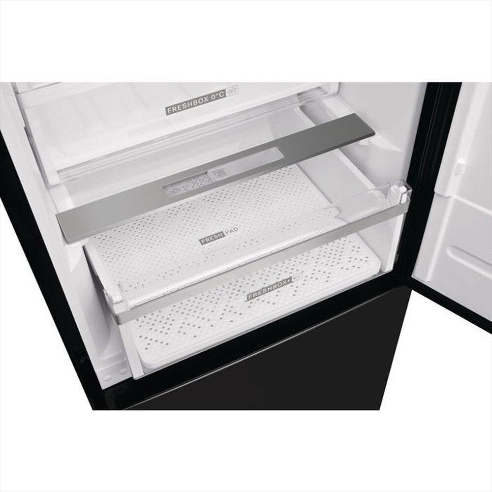 "WHIRLPOOL - Frigorifero combinato W9 931D KS H Classe D 388lt-Nero"