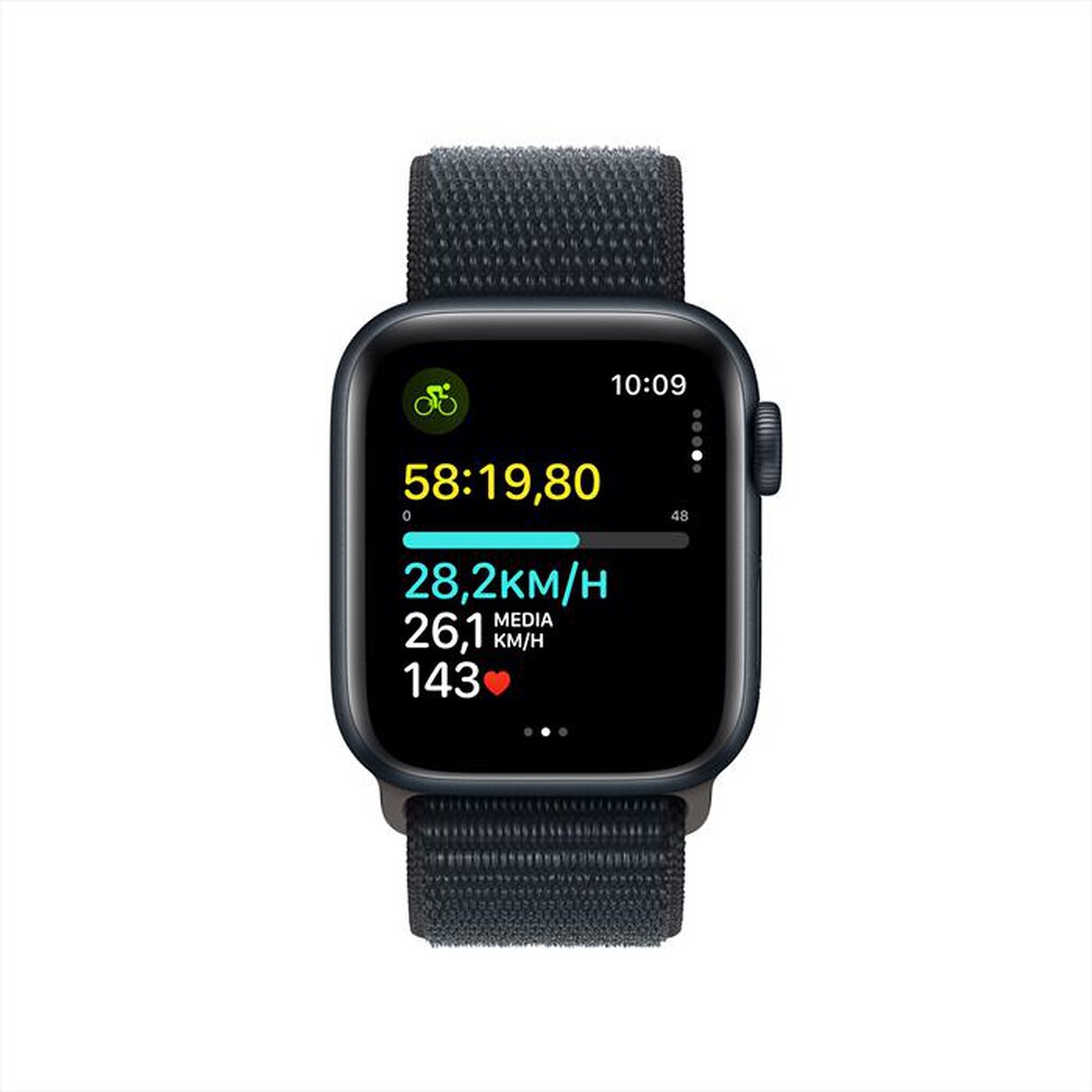 "APPLE - Watch SE GPS + Cellular Cassa 40mm-Mezzanotte"