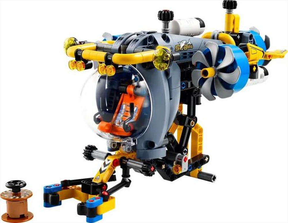 "LEGO - TECHNIC Sottomarino esplorazioni abissali - 42201-Multicolore"