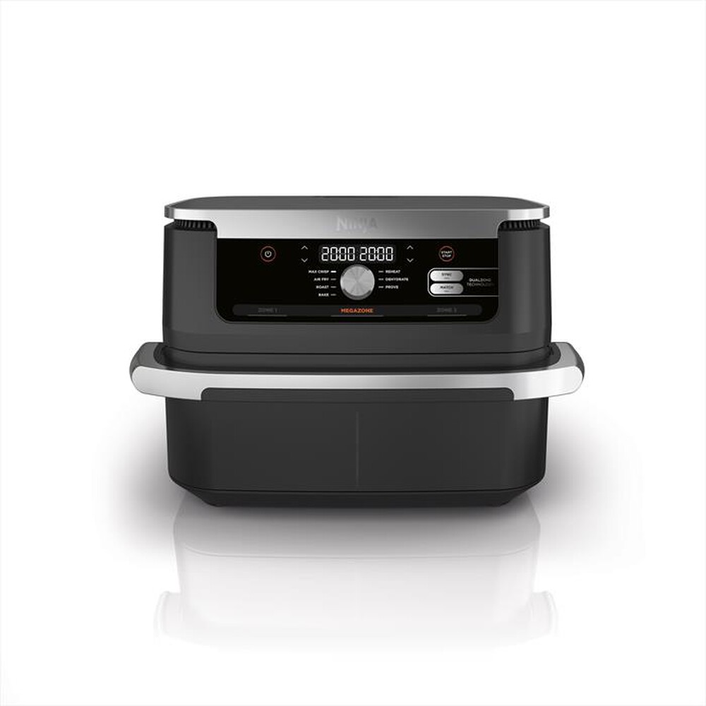 "NINJA - Friggitrice ad aria FLEXDRAWER DA 10,4L-nero"