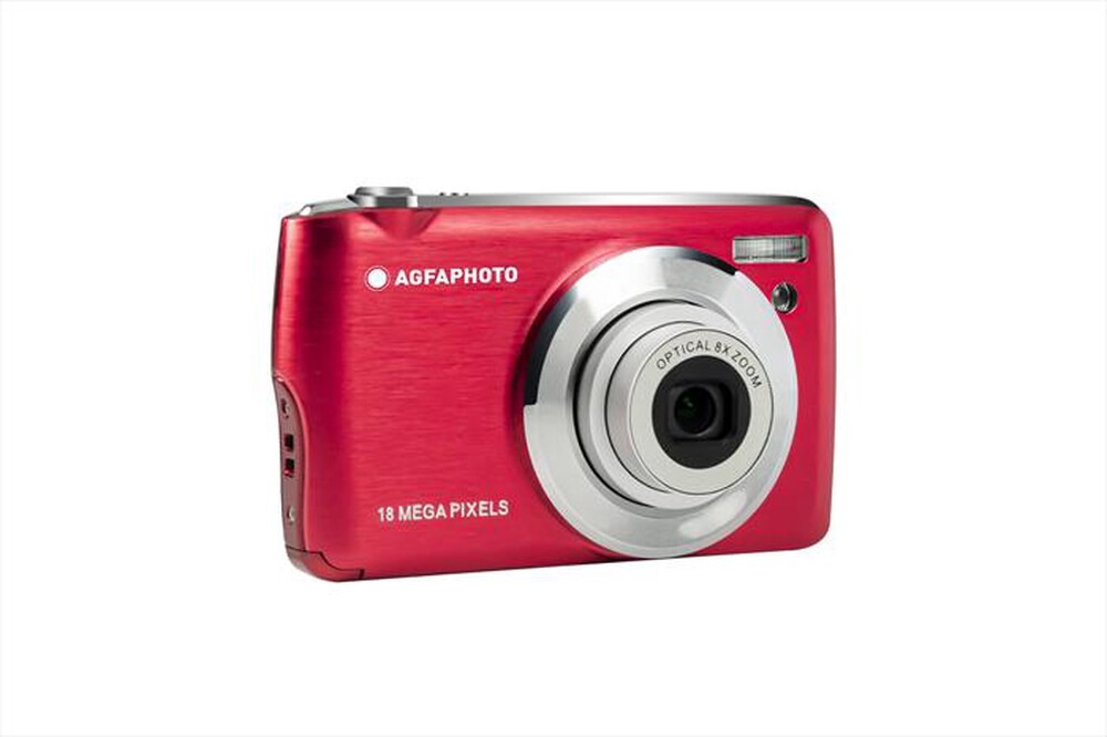 "AGFA - Fotocamera compatta DC8200-Rosso"