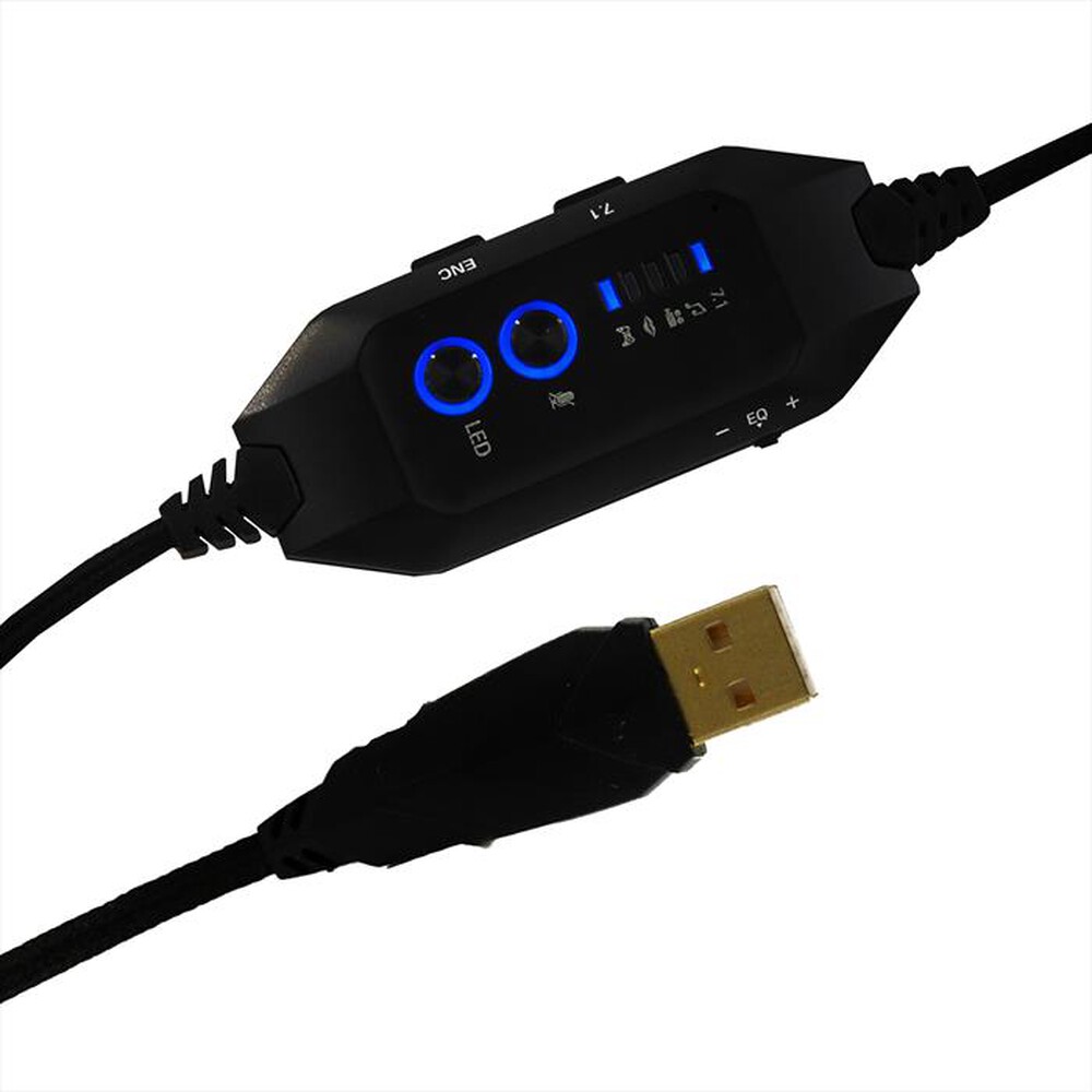 Immagine del prodotto XTREME - DIAMOND LINE HEADSET ODYSSEY 7.1 CON ENC-NERO