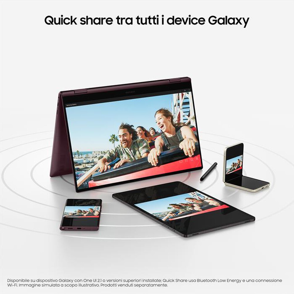 Immagine del prodotto SAMSUNG - GALAXY BOOK2 PRO 360-Graphite