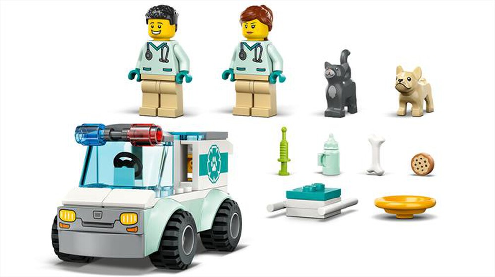 Immagine del prodotto LEGO - CITY FURGONCINO DI SOCCORSO DEL VETERINARIO -60382
