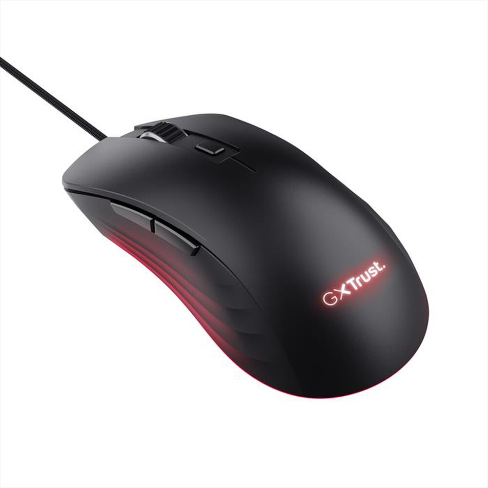 "TRUST - GXT924 YBAR+ GAMING MOUSE-Black"