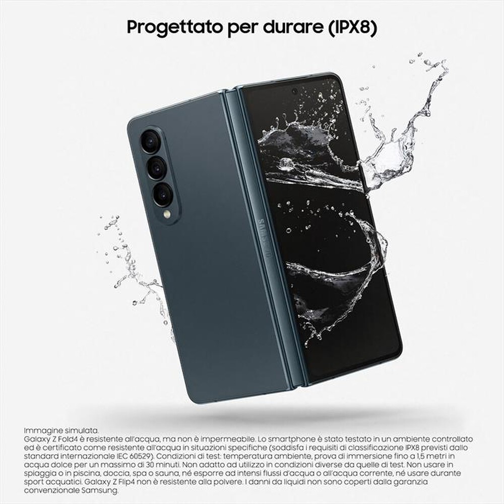 "SAMSUNG - Galaxy Z Fold4 512GB-Graygreen"