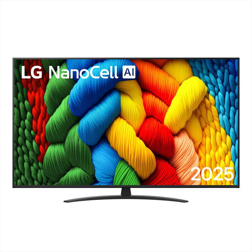 "LG - 65NANO81A6A-Charcoal Black"