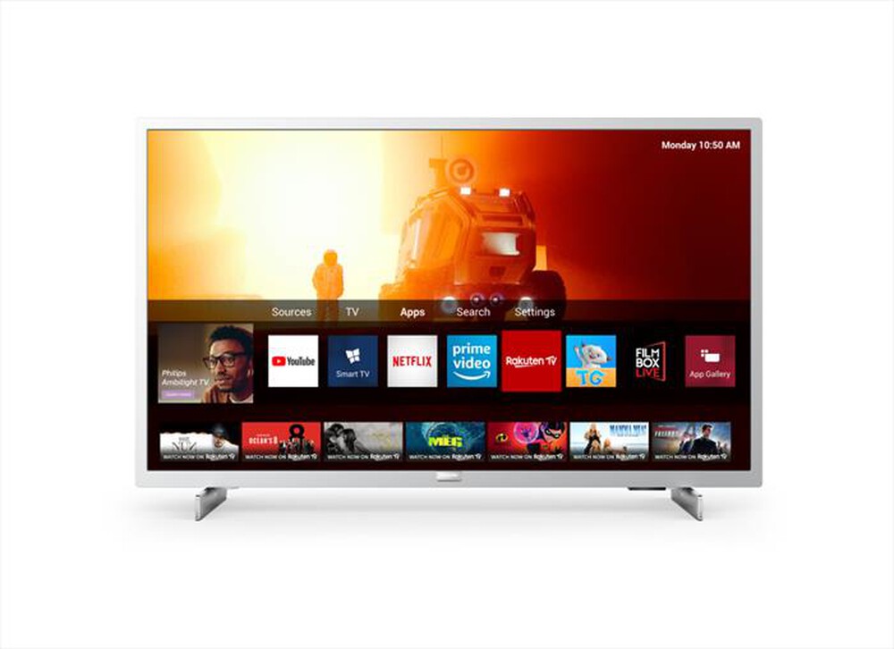 "PHILIPS - SMART TV FULL HD 43\" 43PFS6855/12-Silver"