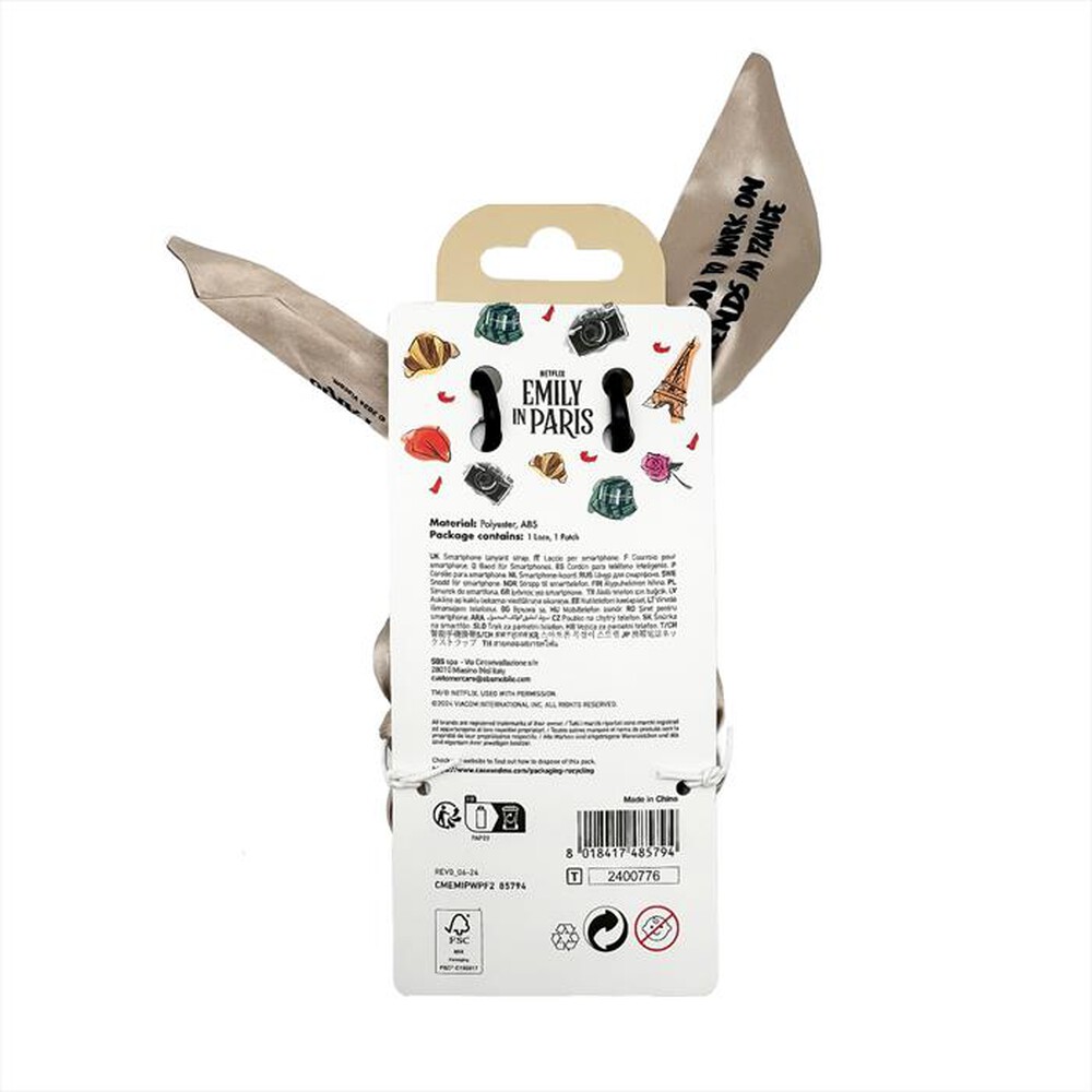 Immagine del prodotto CASEME - Laccio per smartphone CMEMIPWPF2-Cheers