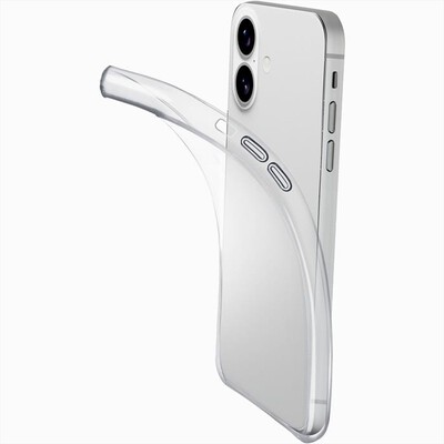 CELLULARLINE - Cover in gomma morbida FINE per IPHONE 17-Trasparente