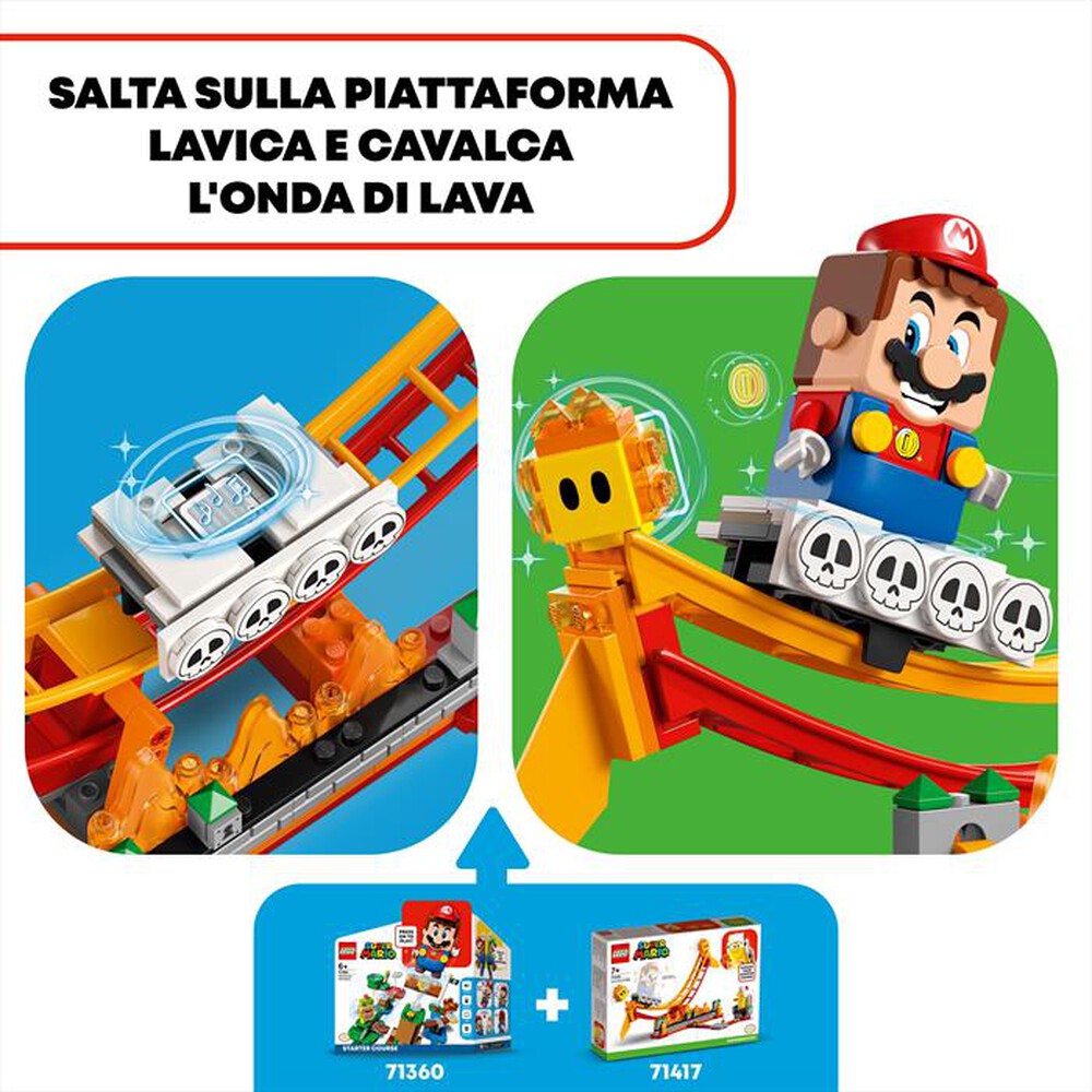 Immagine del prodotto LEGO - SUPER MARIO GIRO SULL'ONDA LAVICA - 71416