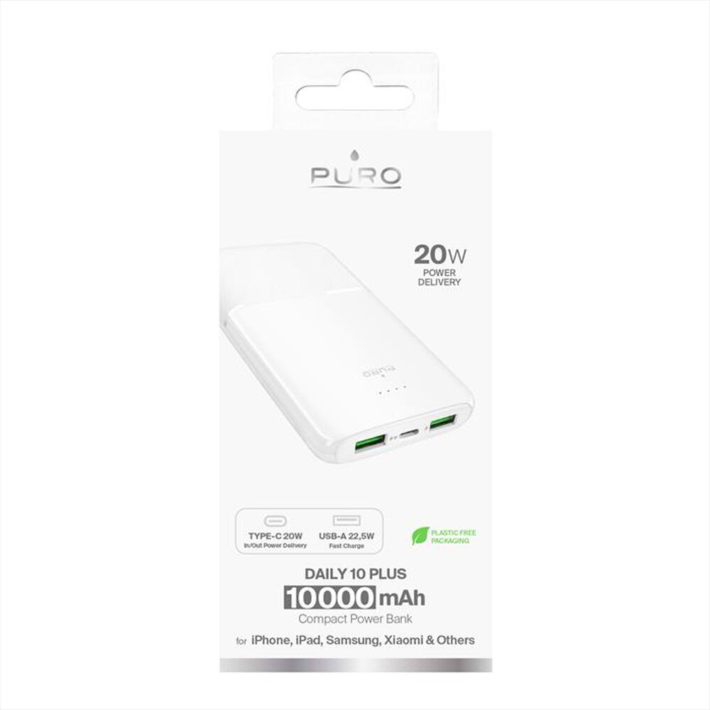 Immagine del prodotto PURO - PUFCBB100P3WHI-Bianco