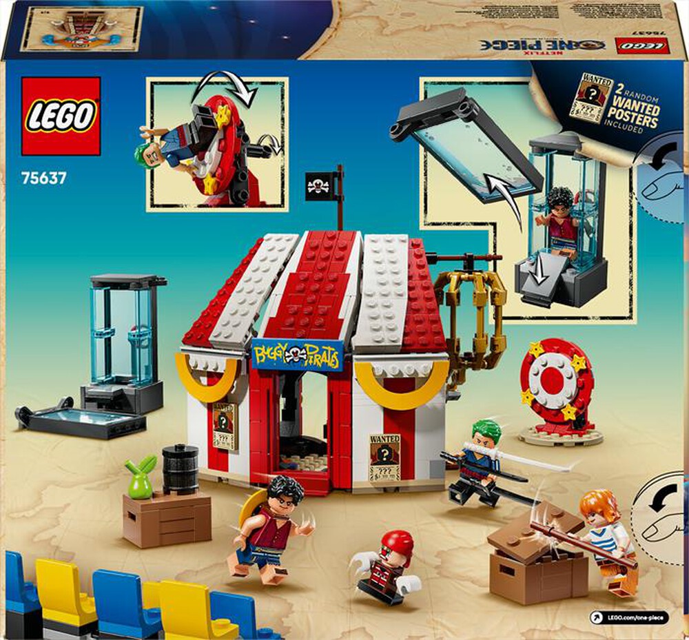 Immagine del prodotto LEGO - ONE PIECE Tenda del circo di Bagy il Clown 75637