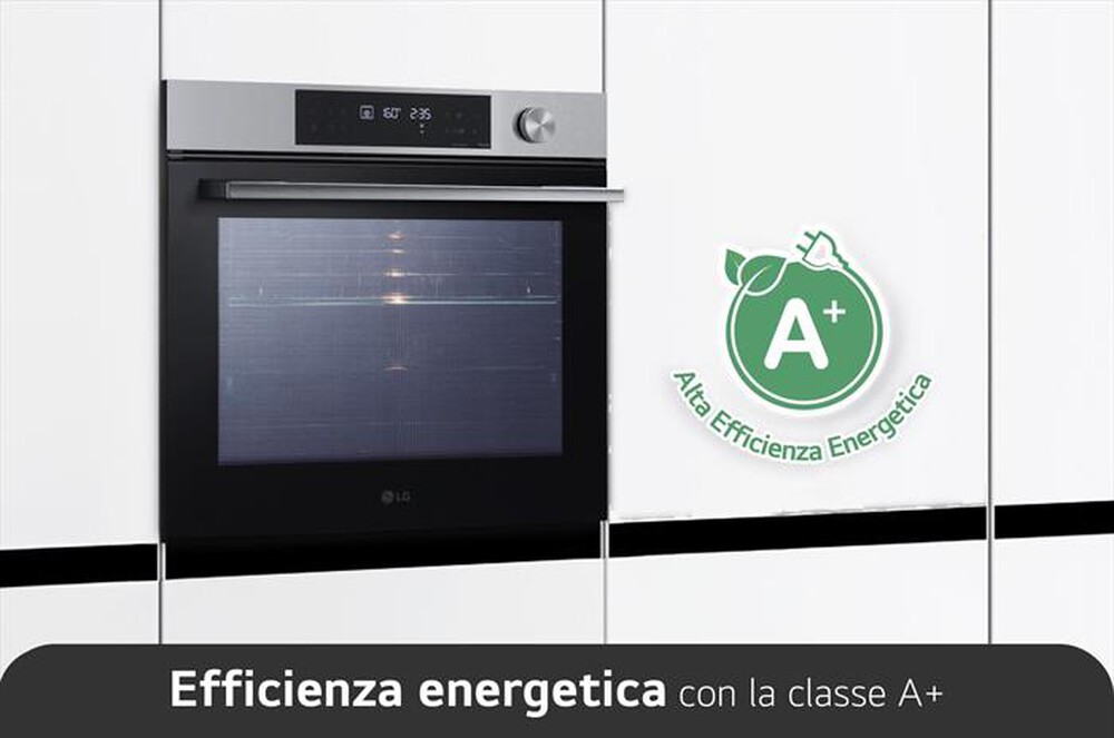 "LG - Forno incasso elettrico INSTAVIEW WSED7613S A+-Inox"