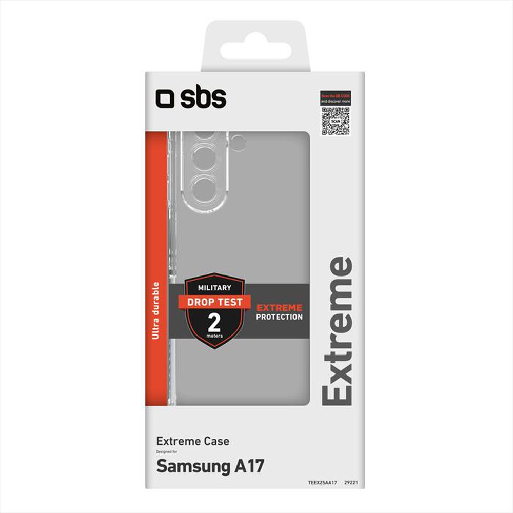 Immagine del prodotto SBS - Cover Extreme 2 per Samsung A17-Trasparente