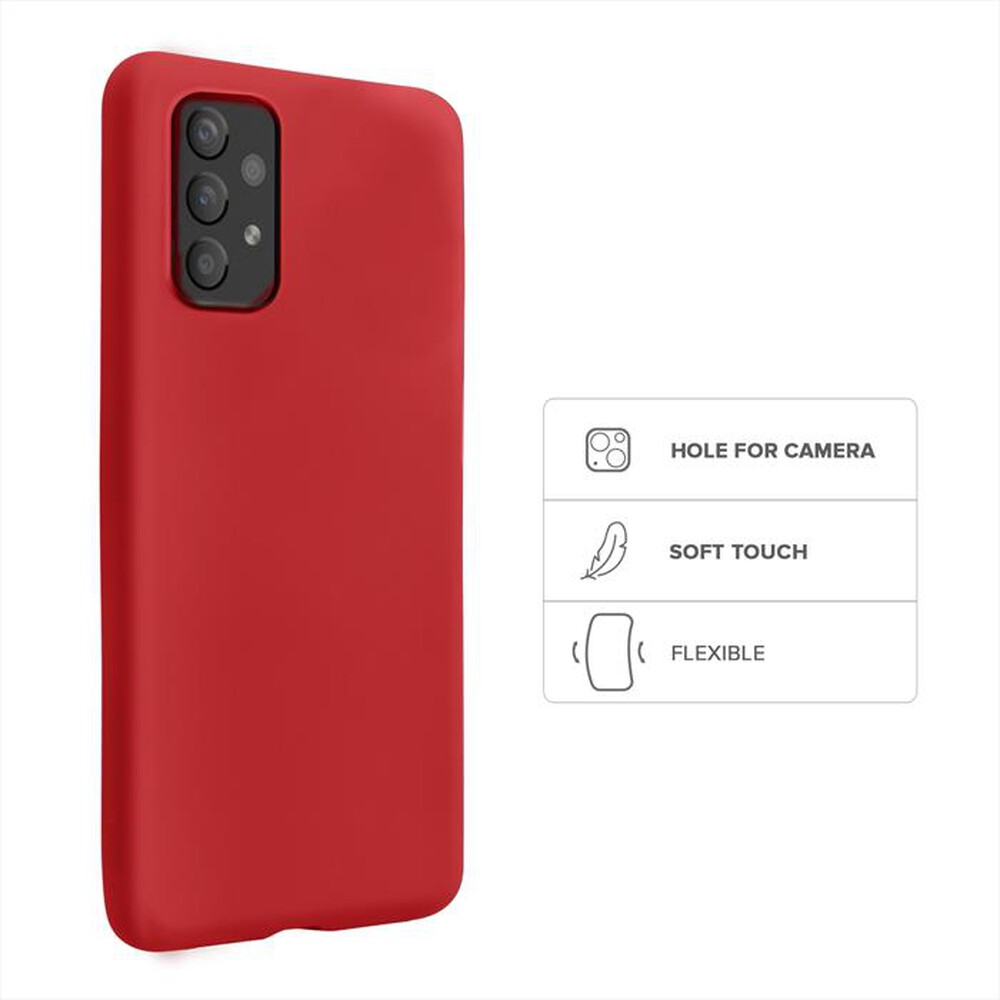 "SBS - Cover Rainbow TERBWSAA53RED per Samsung A53-Rosso"