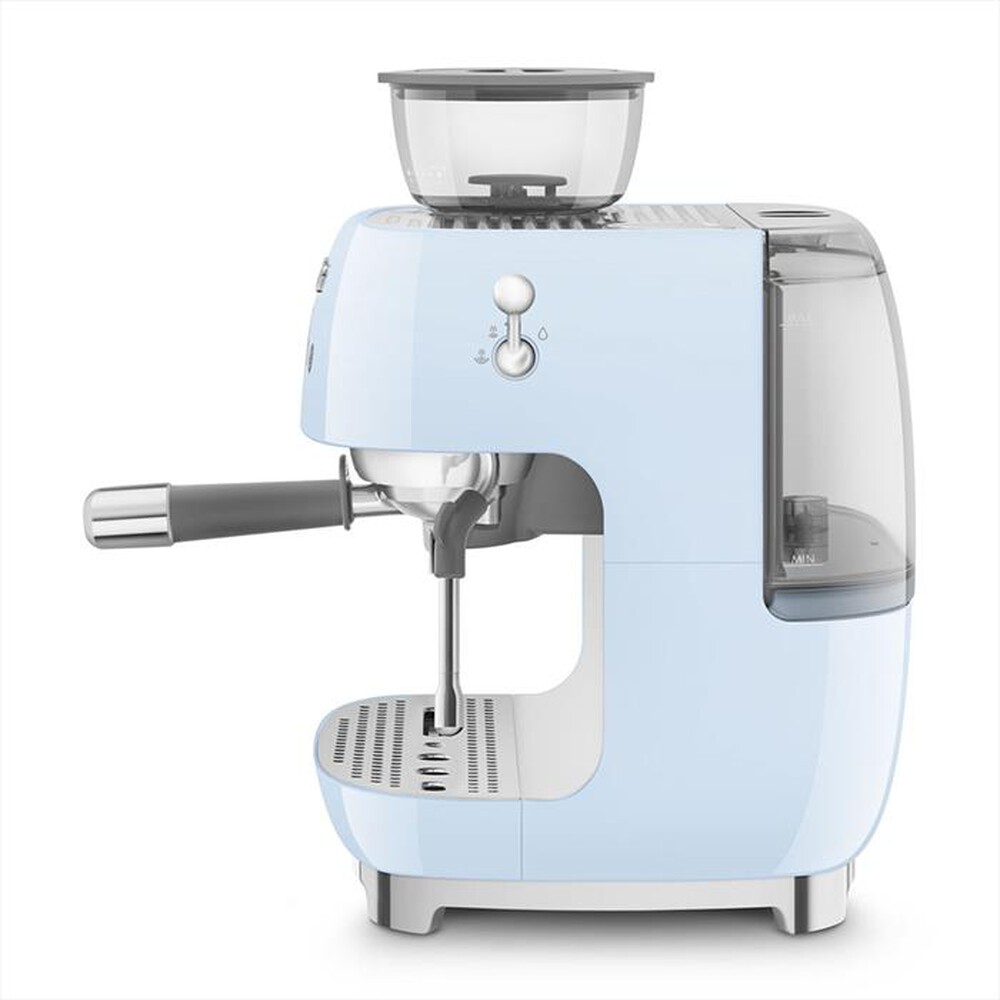 "SMEG - Macchina Caffè Espresso e macinacaffè EGF03PBEU-Azzurro"
