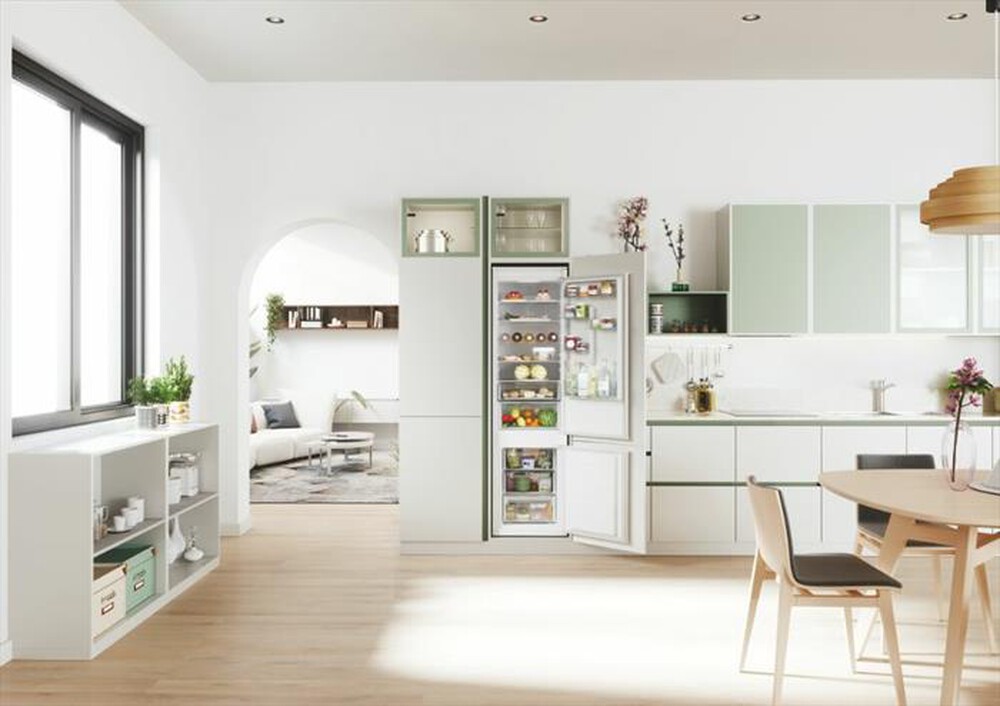 "CANDY - Frigorifero combinato CBL5519EVW Classe E 294 lt-Bianco"