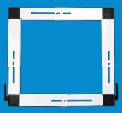 MUNARI - Base in acciaio per lavatrici LCL066BI-BIANCO