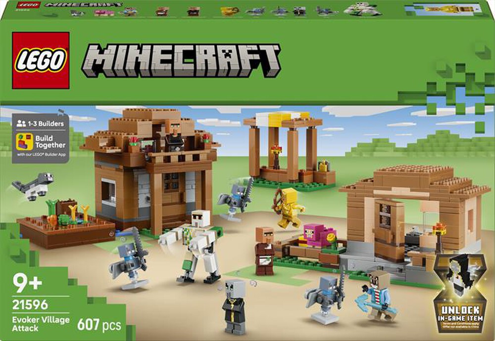 Immagine del prodotto LEGO - MINECRAFT Attacco villaggio dell&rsquo;Evocatore - 21596