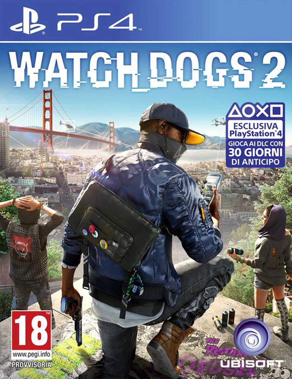 "UBISOFT - Watch Dogs 2 PS4"