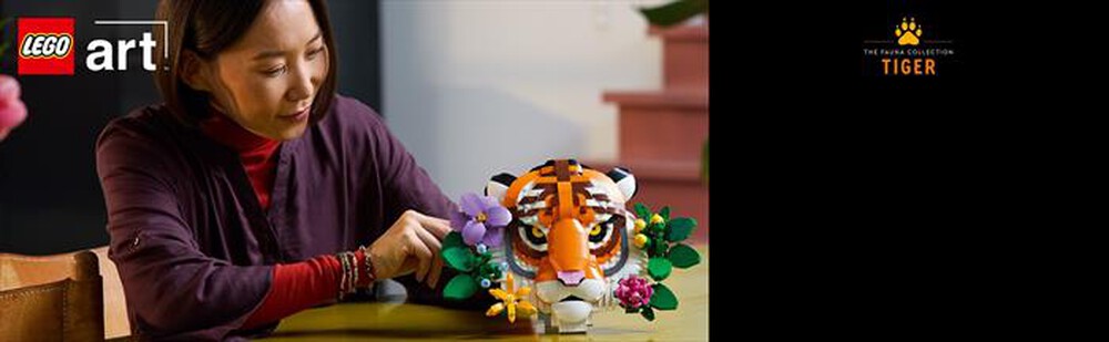 "LEGO - ART Collezione animali Tigre - 31217"
