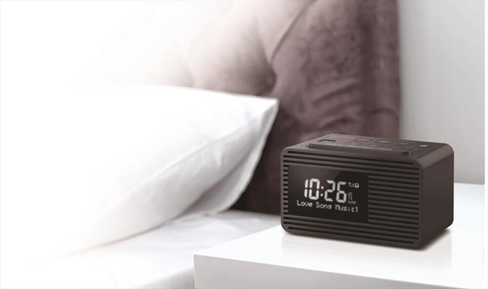 Immagine del prodotto PANASONIC - Radiosveglia FM/DAB+, Ampio Display, Snooze RC-D8-NERO