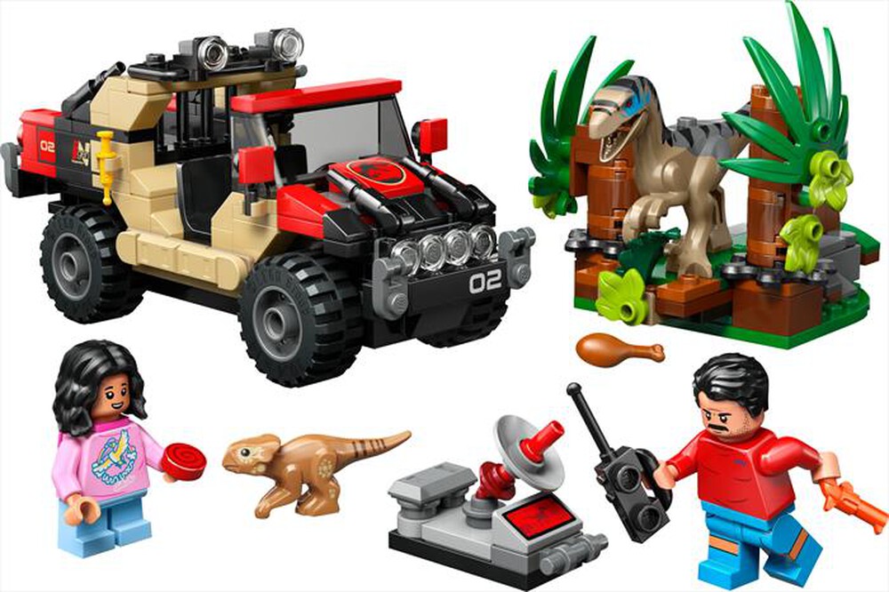 Immagine del prodotto LEGO - JURASSIC WORLD Fuga da Raptor su fuoristrada 76972