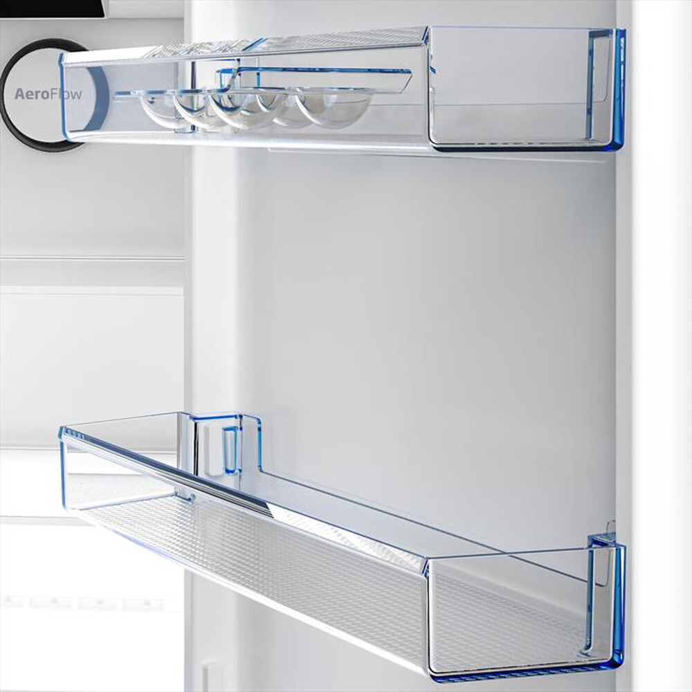 "BEKO - Frigorifero combinato B5RCNE406HXB1 Classe C 355lt-Metal Look"