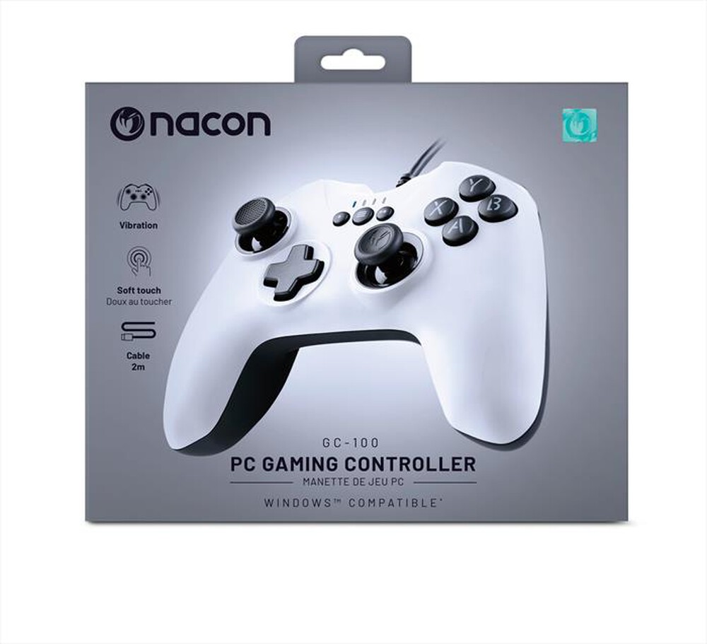 "NACON - PCGC-100WHITE-Bianco"