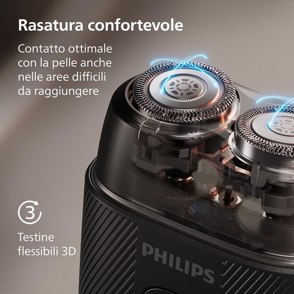 Immagine del prodotto PHILIPS - Rasoio elettrico Serie 500 S591/05-Metallic Black