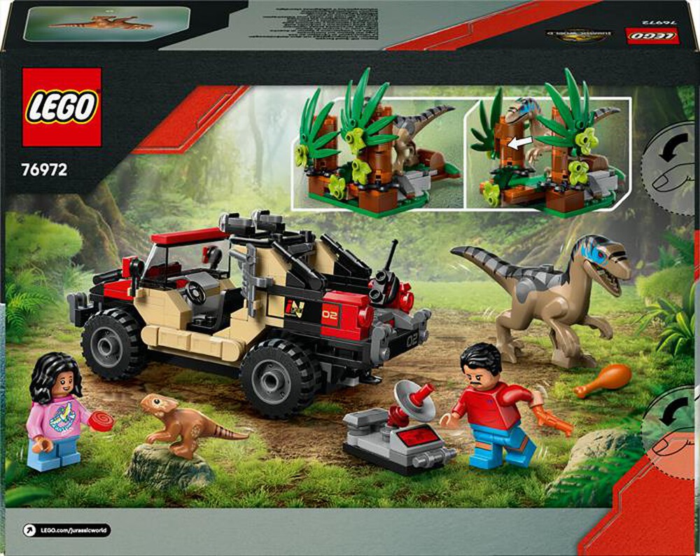 Immagine del prodotto LEGO - JURASSIC WORLD Fuga da Raptor su fuoristrada 76972