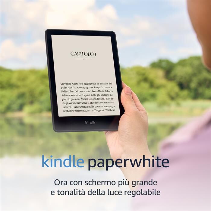 AMAZON - KINDLE PAPERWHITE (11ª GENERAZIONE) | 16GB-Nero