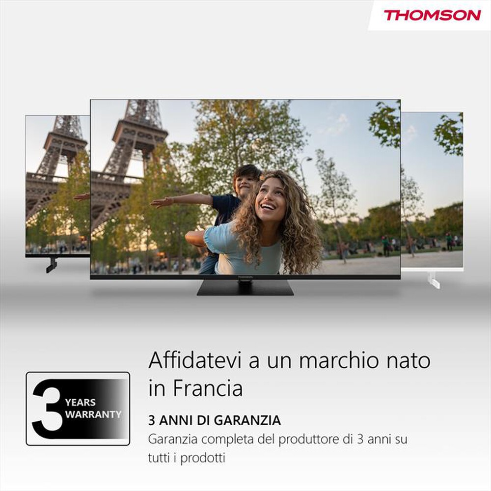 Immagine del prodotto THOMSON - Smart TV LED UHD 4K 55" 55UA5S13W-Bianco