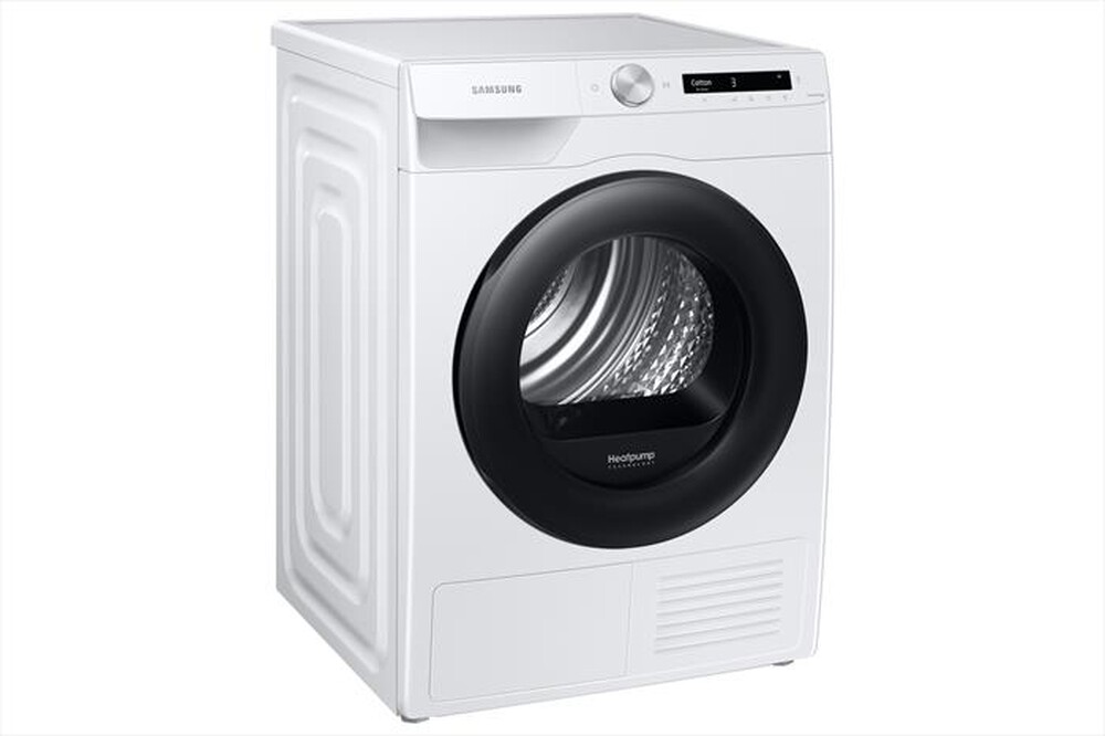 "SAMSUNG - Asciugatrice DV90T5240AW/S3 - 9 Kg - A+++-BIANCO CON OBLO' Shiny Black"