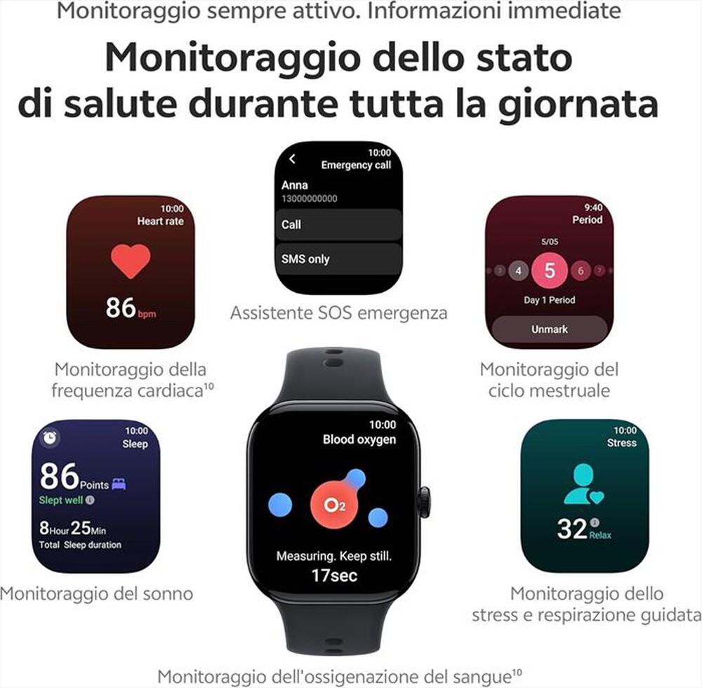 Immagine del prodotto VIVO MOBILE - Smartwatch GT2-BLACK