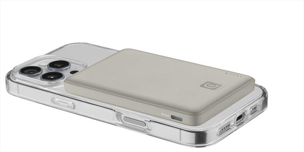 Immagine del prodotto CELLULARLINE - POWER BANK MAGSAFE 5000-Beige