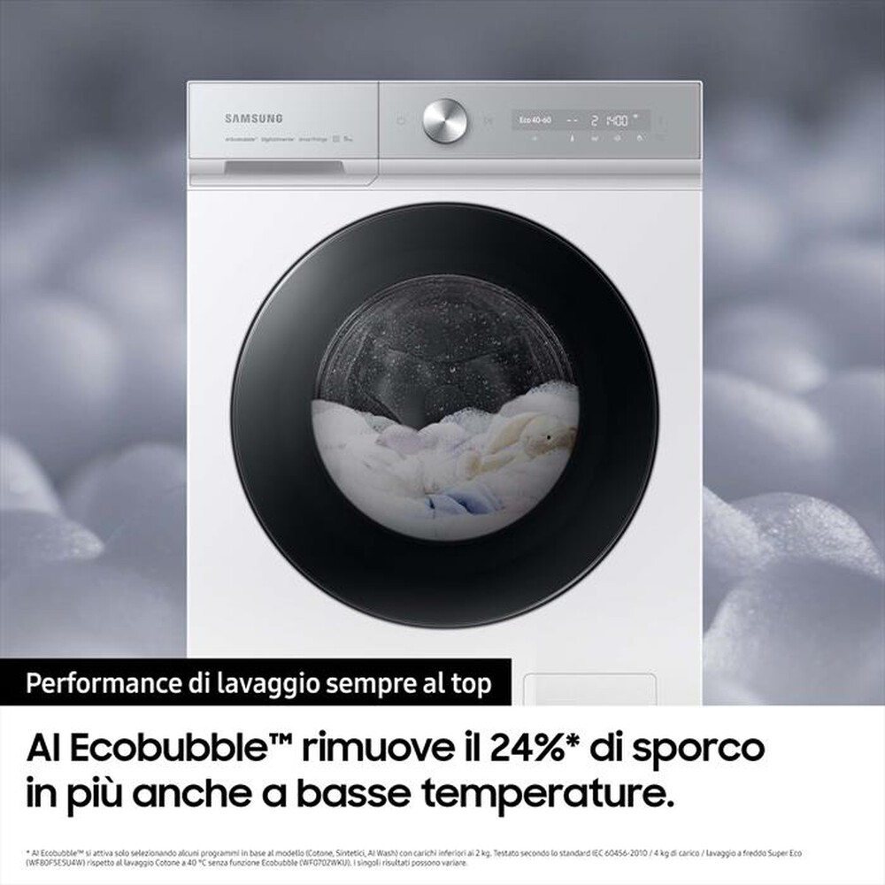 "SAMSUNG - Lavatrice WW11BB944DGBS3 11 Kg Classe A-black oblò black"