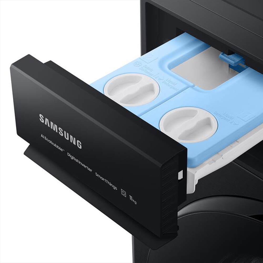 "SAMSUNG - Lavatrice WW11BB744DGB/S3 Classe A 11 Kg-black oblò black BODY"