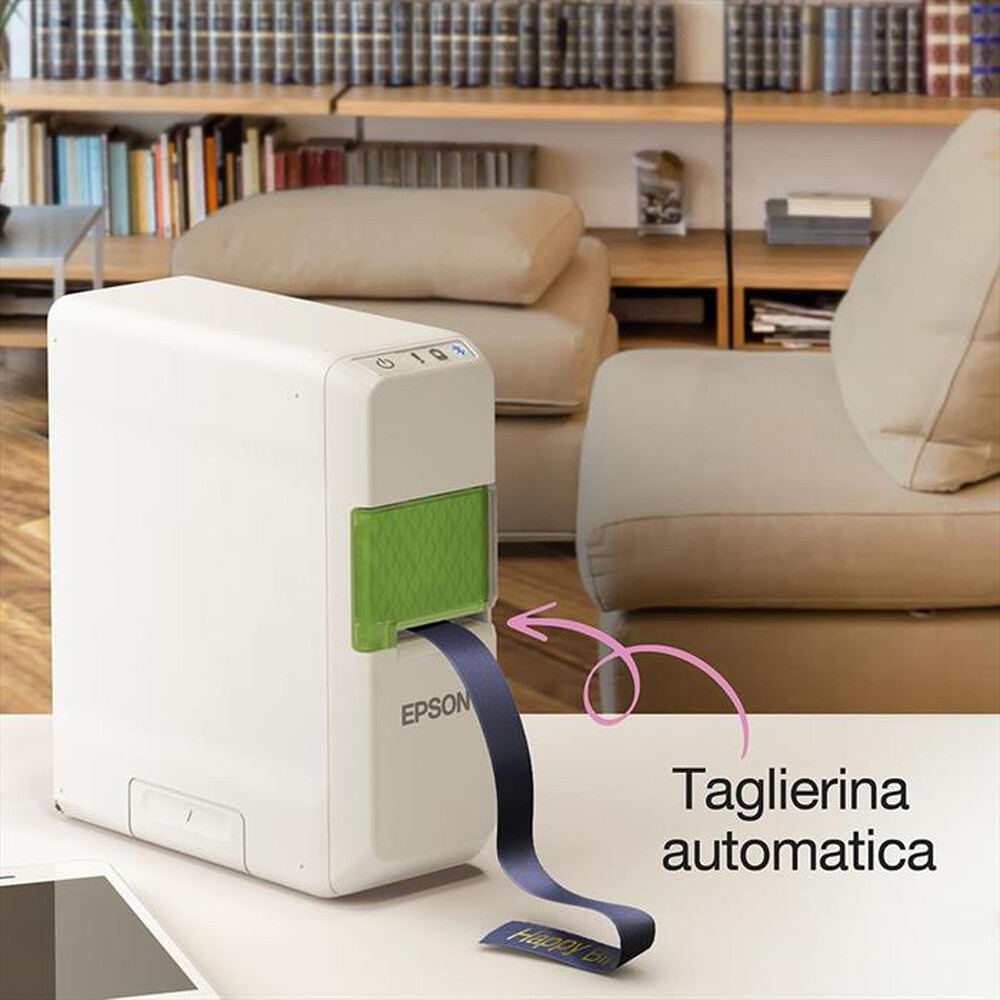 Immagine del prodotto EPSON - Etichettatrice LABELWORKS LW-C410-Bianco