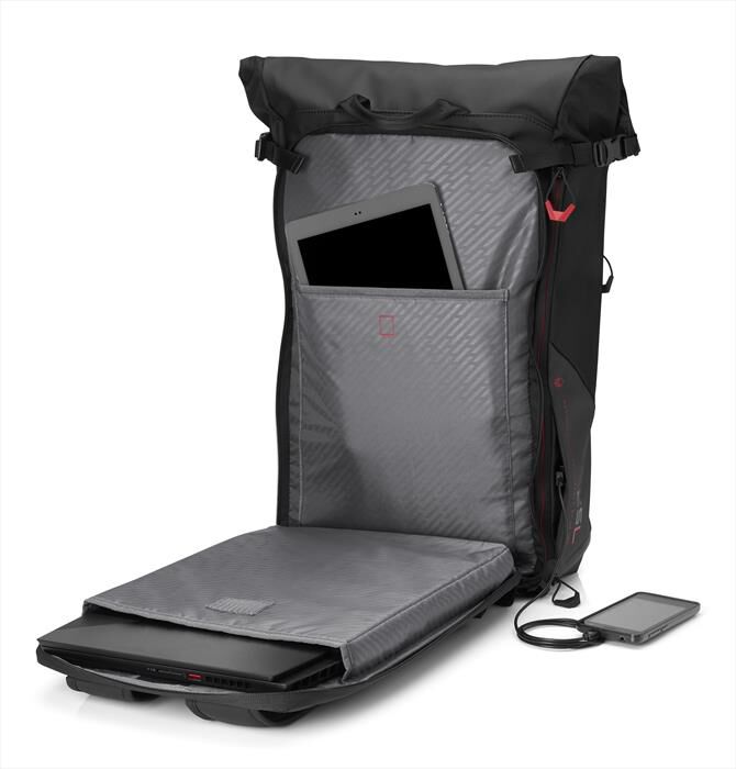 HP OMEN BY HP TRANSCEPTOR 15 ROLLTOP Shadow Black Euronics