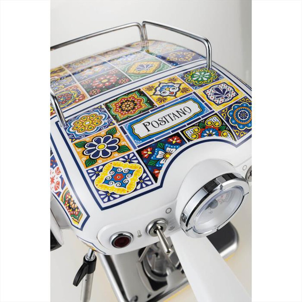 "ARIETE - 1389/1P MACCHINA DA CAFFE ESPRESSO POSITANO-Multicolour,Yellow"