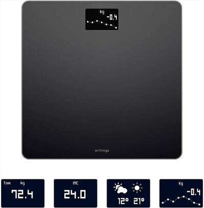 WITHINGS - BILANCIA BODY-Black
