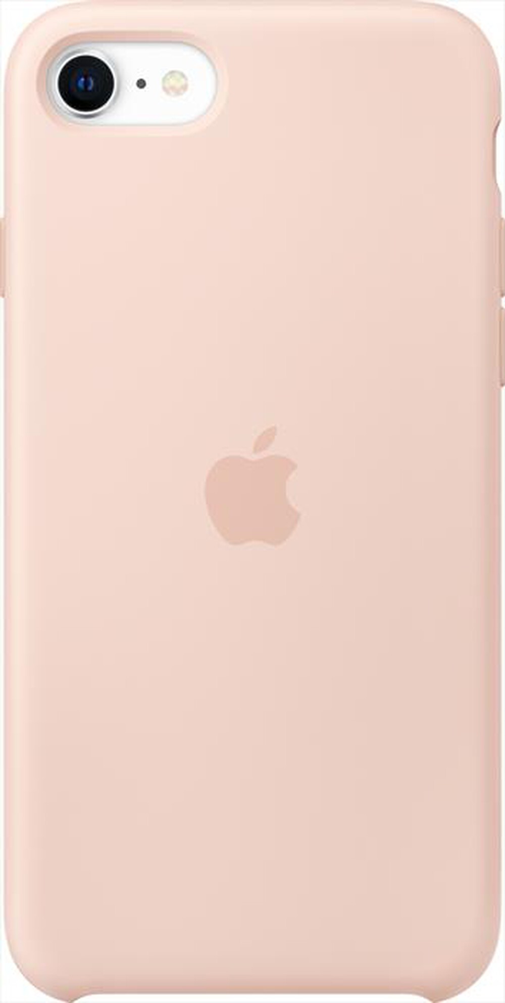 "APPLE - CUSTODIA SILICONE PER IPHONE SE-Rosa gesso"